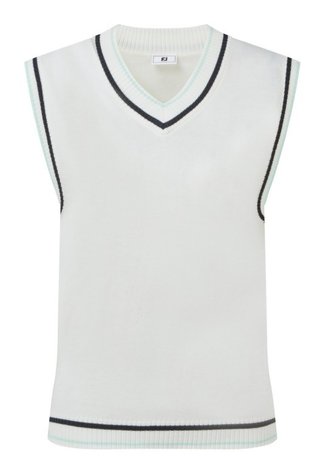 FootJoy Sweater Tank dámska vesta, biela