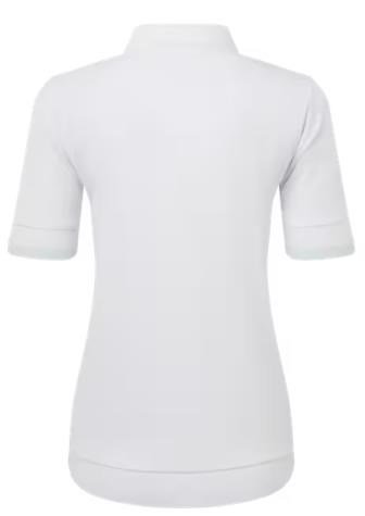 FootJoy Texture Knit dámske polo, white/glacial blue