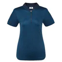 FootJoy Zip Blade dámske polo, tonal tile navy print