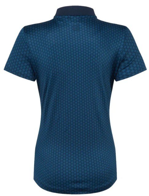FootJoy Zip Blade dámske polo, tonal tile navy print