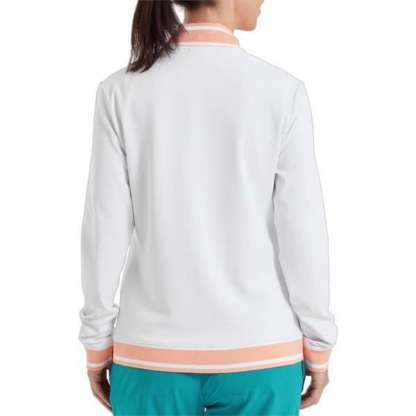 FootJoy Track dámska bunda, biela/desert peach
