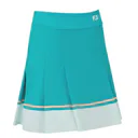 FootJoy Pleated dámsky skort, tile blue/glacial blue