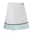 FootJoy Pleated dámska sukňa, bielo/tmavomodrá