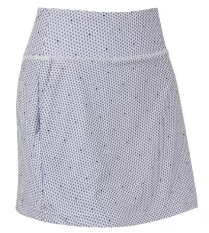 FootJoy Curve Geo Dot Aerial dámska sukňa, dusty violet/navy