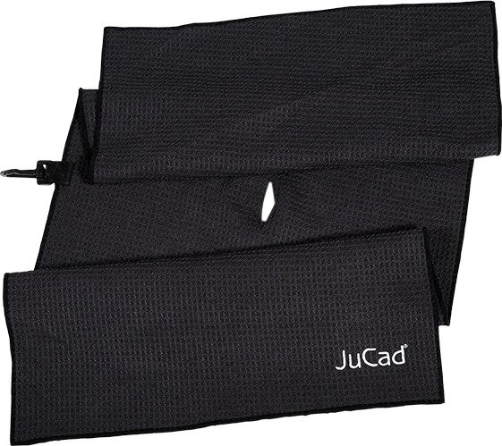 JuCad functional towel 40x80 cm ručník, čierny