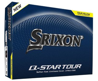 Srixon Q-Star Tour golfové loptičky, žlté