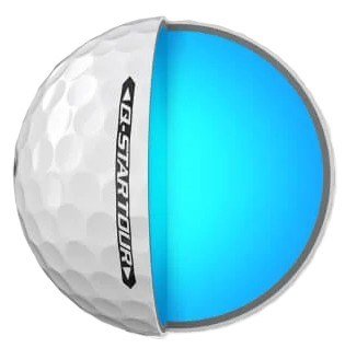Srixon Q-Star Tour golfové loptičky, žlté