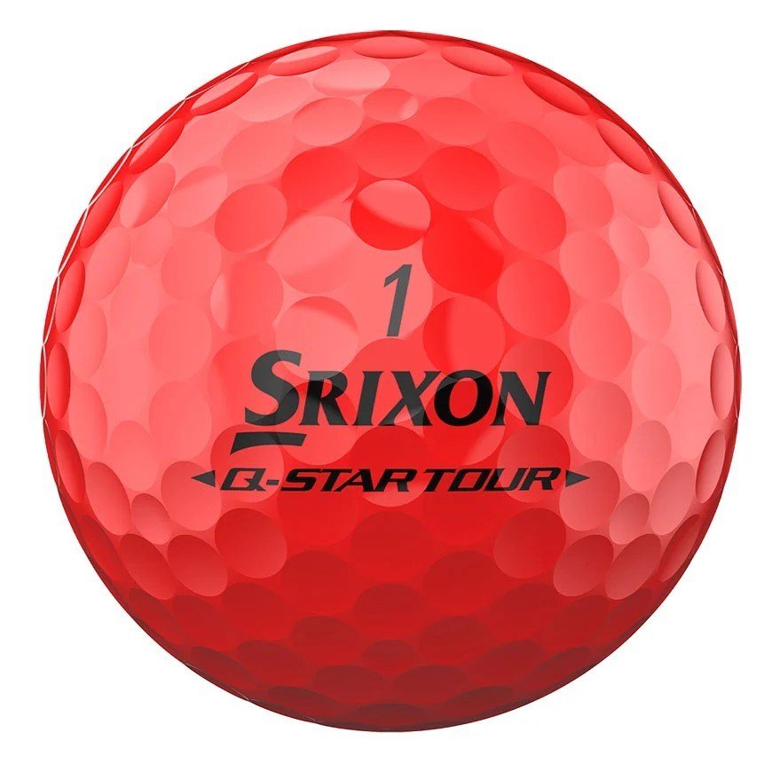 Srixon Q-Star Tour Divide golfové loptičky, žlto/červené