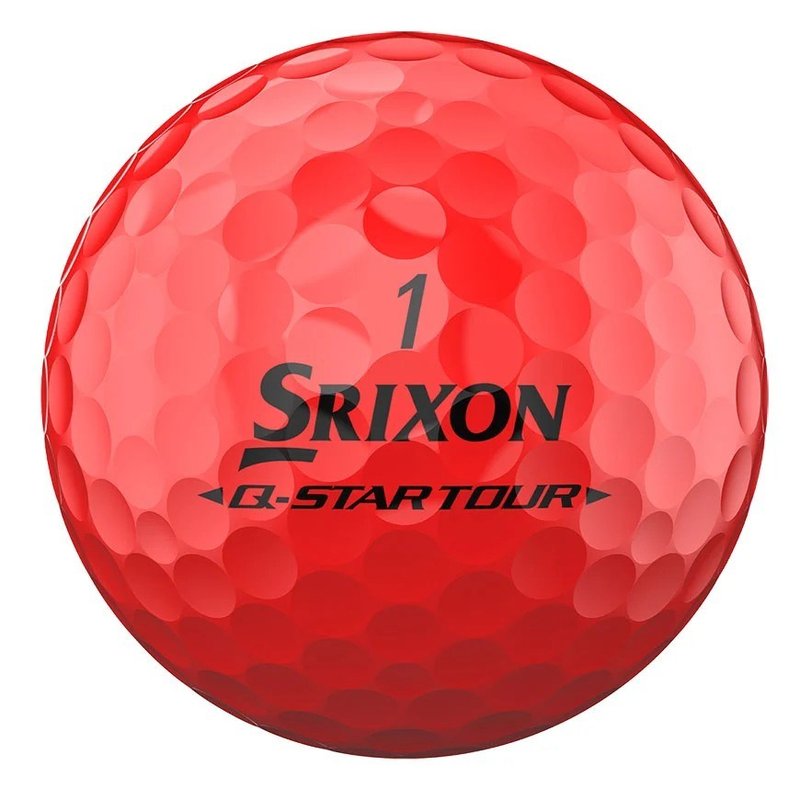 Srixon Q-Star Tour Divide golfové loptičky, žlto/červené