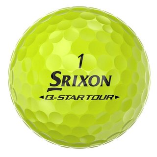 Srixon Q-Star Tour Divide golfové loptičky, žlto/červené