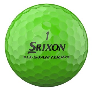 Srixon Q-Star Tour Divide golfové loptičky, bielo/limetkové