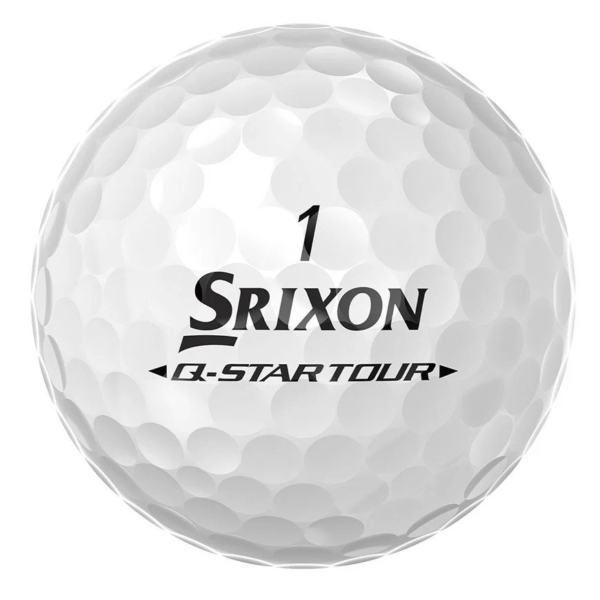 Srixon Q-Star Tour Divide golfové loptičky, bielo/limetkové