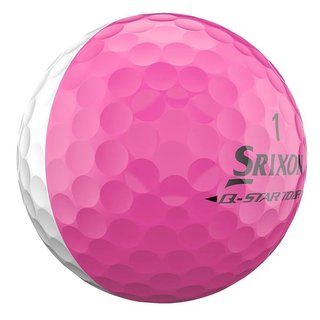 Srixon Q-Star Tour Divide golfové loptičky, bielo/ružové