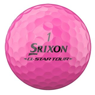 Srixon Q-Star Tour Divide golfové loptičky, bielo/ružové