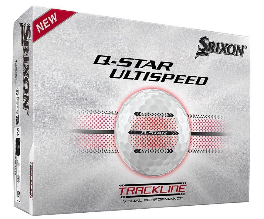 Srixon Q-Star Ultispeed Trackline golfové loptičky