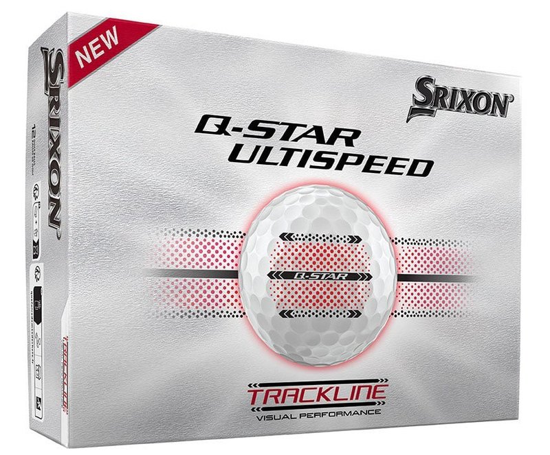 Srixon Q-Star Ultispeed Trackline golfové loptičky