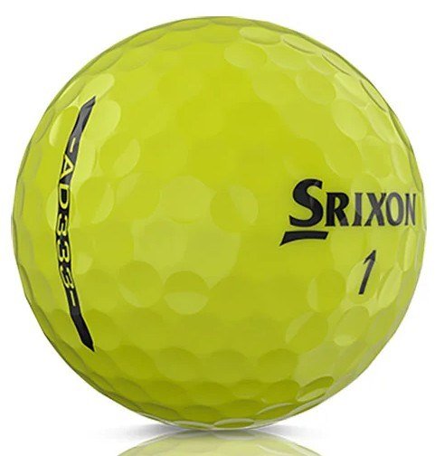 Srixon AD333 golfové loptičky 2026, žlté