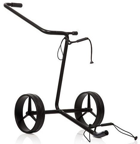 JuStar Black 2-Wheeled tlačný vozík, matt black finish