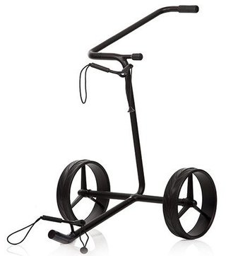 JuStar Black 2-Wheeled tlačný vozík, matt black finish