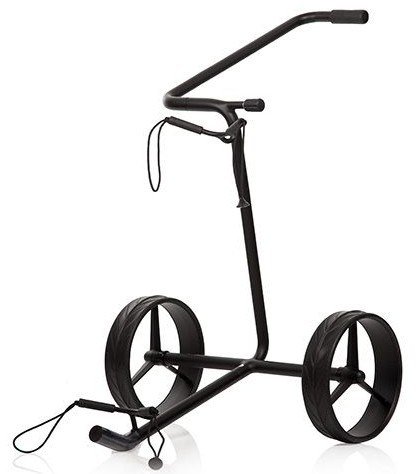 JuStar Black 2-Wheeled tlačný vozík, matt black finish