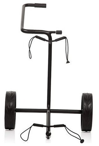 JuStar Black 2-Wheeled tlačný vozík, matt black finish