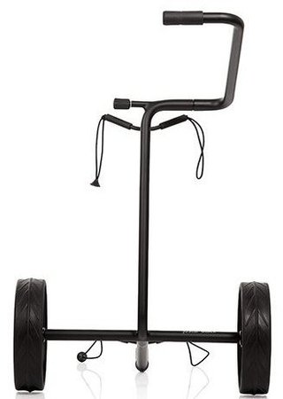 JuStar Black 2-Wheeled tlačný vozík, matt black finish