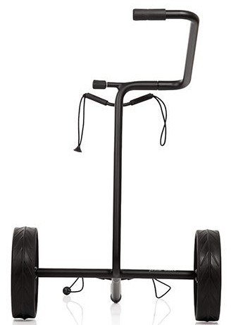 JuStar Black 2-Wheeled tlačný vozík, matt black finish