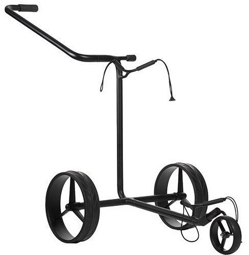 JuStar Black 3-Wheeled tlačný vozík, matt black finish