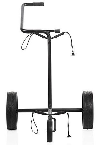 JuStar Black 3-Wheeled tlačný vozík, matt black finish