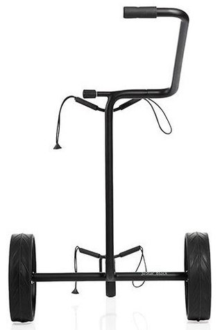 JuStar Black 3-Wheeled tlačný vozík, matt black finish
