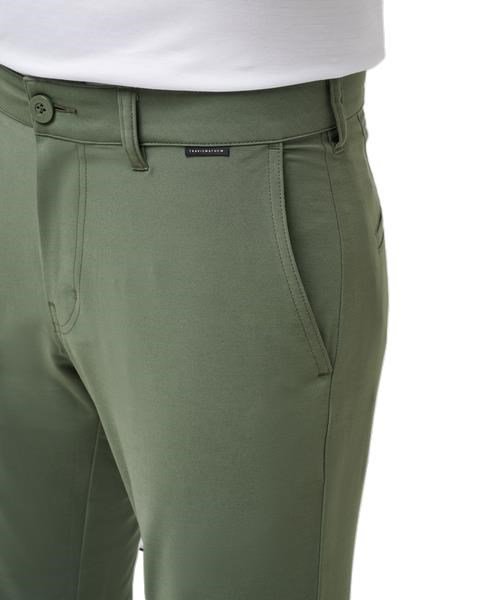 Travis Mathew Open To Close Tech Chino pánske nohavice, thyme