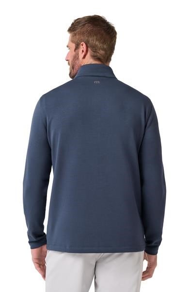 Travis Mathew Point of Sail Full-Zip pánska bunda, mood indigo