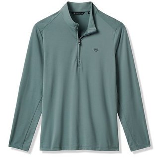 Travis Mathew Heater Pro 1/4Zip pánska mikina, balsam green