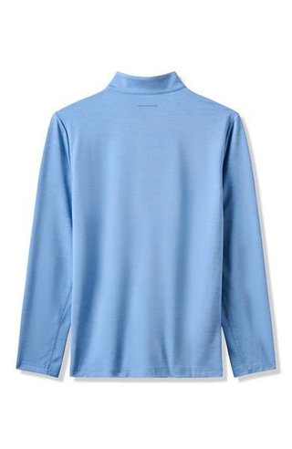 Travis Mathew Heater Pro 1/4Zip pánska mikina, pacific coast