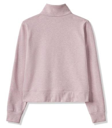 Travis Mathew Cloud Fleece Half-Zip dámska mikina, heather violet ice
