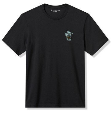 Travis Mathew Beverage Cart Tee pánske tričko, čierne
