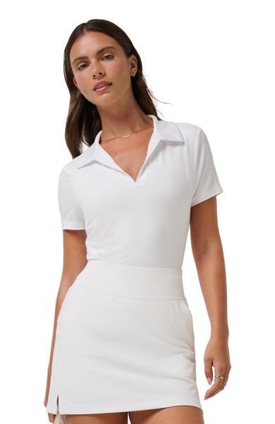 Travis Mathew Skyloft Light dámske polo, biele
