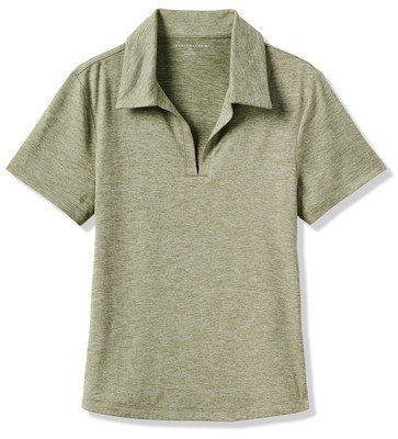 Travis Mathew Skyloft Light dámske polo, heather oil green