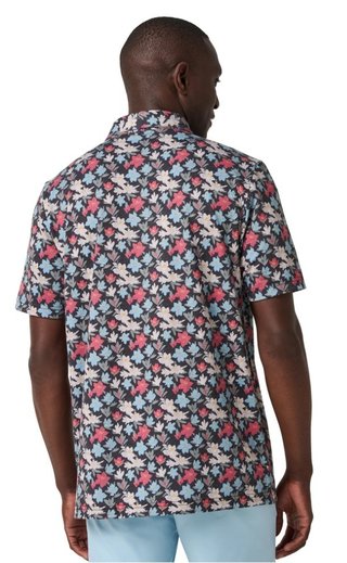 Travis Mathew Featherweight Fairway Fit pánske polo, čierne