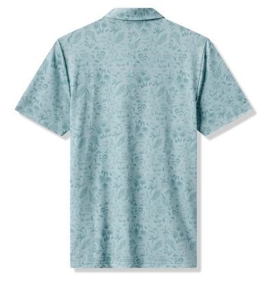 Travis Mathew Featherweight Paradise pánske polo, forget me not