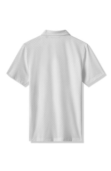 Travis Mathew Featherweight Salt Breeze pánske polo, biele
