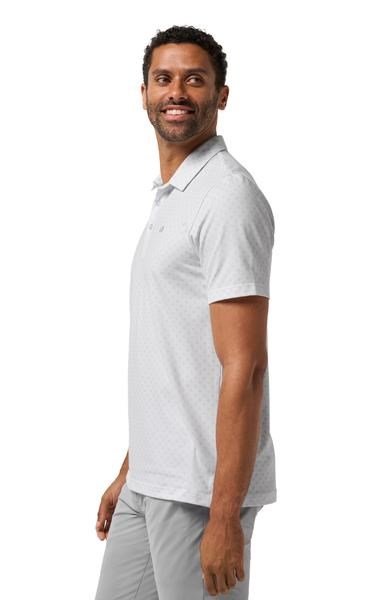 Travis Mathew Featherweight Salt Breeze pánske polo, biele