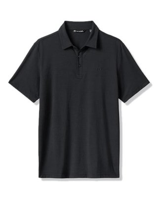 Travis Mathew The Heater pánske polo, čierne