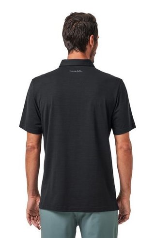 Travis Mathew The Heater pánske polo, čierne