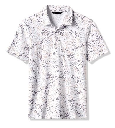 Travis Mathew Featherweight Chill pánske polo, biele