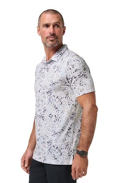 Travis Mathew Featherweight Chill pánske polo, biele