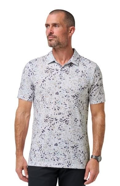 Travis Mathew Featherweight Chill pánske polo, biele