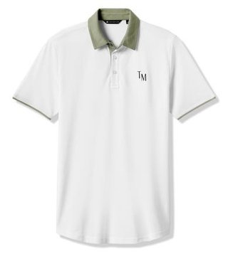 Travis Mathew AB Energy pánske polo, biele