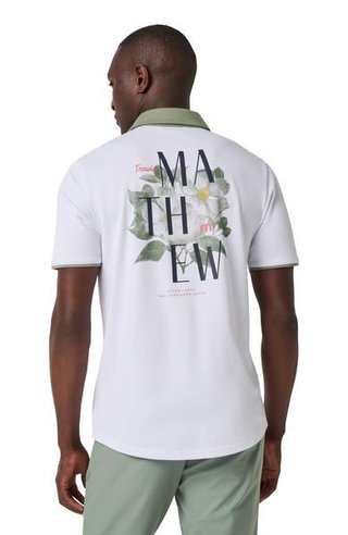 Travis Mathew AB Energy pánske polo, biele