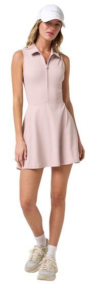 Travis Mathew Moveknit Sleeveless dámske šaty, violet ice